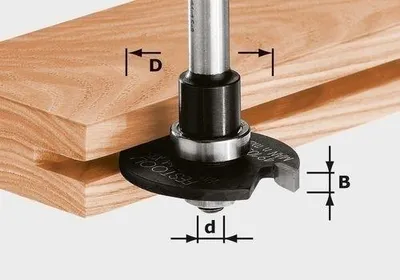 Image de Fraise à rainurer Festool HW D40x2,5 | 491056
