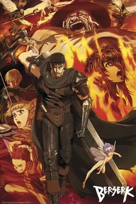 Produktbild von Berserk Poster 'Group', offiziell lizenziert, 61x91,5 cm