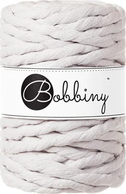 Obrázek produktu pro Bobbiny Macrame Cord 9 mm 30 m Moonlight Šňůra