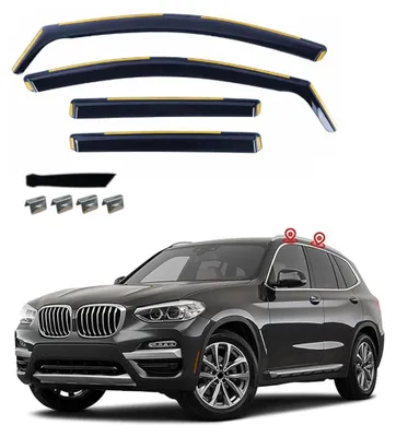Produktbild von Set mit 4 Windabweisern für BMW X3 G01 (2017–2023)