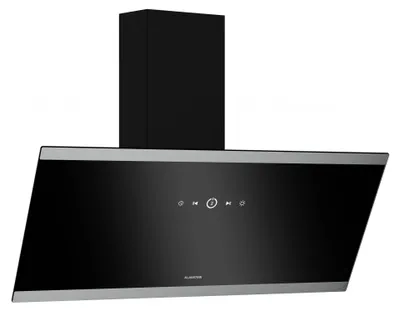 Obrázok produktu pre Klarstein FlashLine digestor - 90 cm digestor, dotykový displej, 524 m³/h, energetická účinnosť A++, LED osvetlenie, tichý 34,5 dB, čierny, režim odsávania vzduchu a recirkulácie