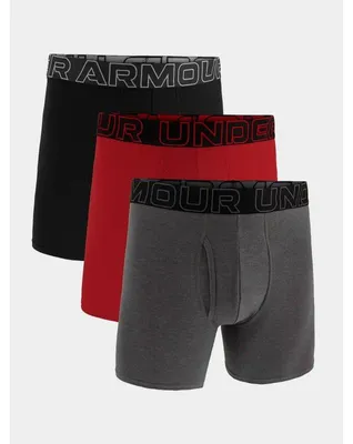 Obrázek produktu pro Pánské boxerky Under Armour M 1383889-025, barva: černá, červená, šedá/stříbrná, velikost: XXL