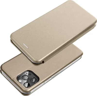 Obrázek produktu pro Elegantní knížkový obal kožený vzhled "Elegance" peněženka ve stylu knihy kompatibilní s Samsung Galaxy S20 Plus (G985F) Gold