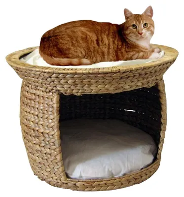 Produktbild von Silvio Design Katzen Korbturm Wasserhyazinthe