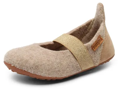 Produktbild von bisgaard Mädchen Wool Ballet Flat, Nougat, 33 EU
