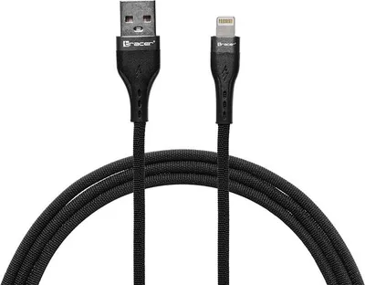 Obrázok produktu pre Kábel TRACER USB A - Lightning 1m čierny