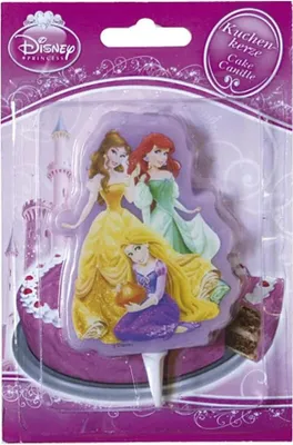Image de Bougie à gâteau Disney Princess, 2D