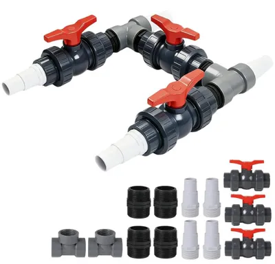 Obrázek produktu pro Bypass sada pro bazén - 50 mm připojení - Včetně hadic 32/38 mm