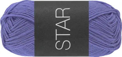 Produktbild von Lana Grossa STAR 50 g klassisches Topflappengarn 100 % Baumwolle 90 m Farbe 120 - Veilchenblau