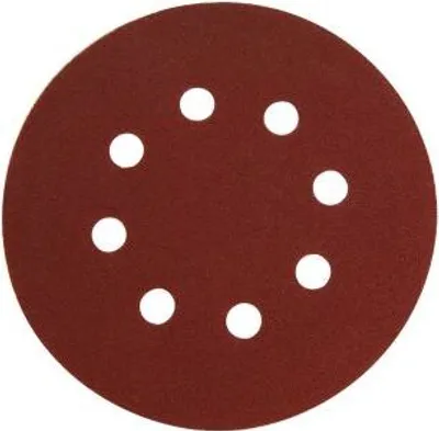Obrázek produktu pro EXTOL PREMIUM 8803583 Brusný papír, řezaný, s háčkem a smyčkou, balení. 10 kusů, 150 mm, P80