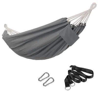 Zdjęcie produktu dla SONGMICS Hamak podwójny 210x150cm obciążenie 300kg