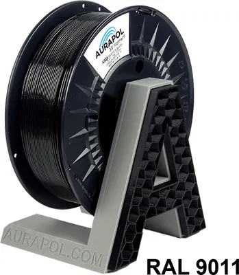 Immagine prodotto di AURAPOL PET-G Filamento Grafite Nero 1 kg 1,75 mm