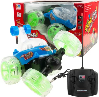 Zdjęcie produktu dla TG71196 SAMOCHÓD TWISTER AUTO ZDALNIE STEROWANY AKROBATA KASKADER NA PILOT tumbler
