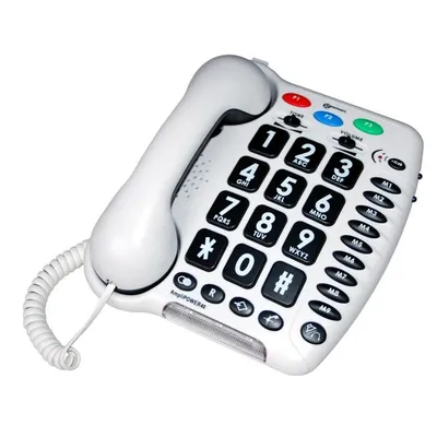 Obrázok produktu pre Geemarc AMPLIPOWER 40 Schnurgebundenes Telefon mit großen Tasten - 40dB - Telefon