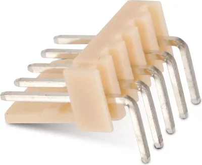 Immagine prodotto di Connettore maschio serie PS, 5 pin, 90°, RM2,54