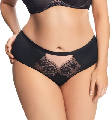 Obrázok produktu pre Gorsenia K647 Alicante black 100B Polovystužená podprsenka