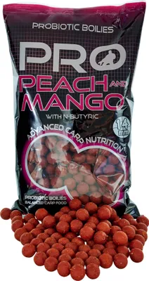 Zdjęcie produktu dla Kulki proteinowe Starbaits Boilies Pro Peach & Mango 800g 20mm