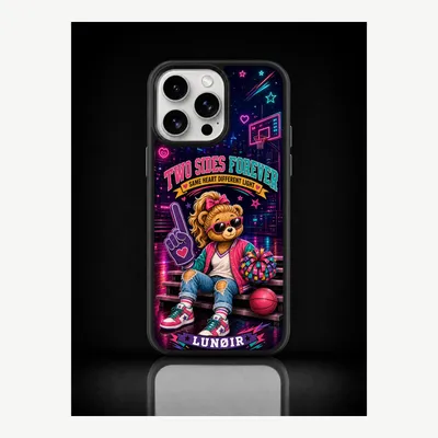 Produktbild von iPhone 15 Pro Max Hülle Handyhülle Schutzhülle Case mit Dualität Motiv – LUNØIR ©