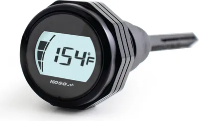 Obrázek produktu pro Koso černá digitální měrka oleje pro Harley Davidson