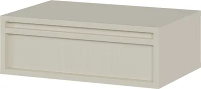 Immagine prodotto di Selsey Evo - Comodino sospeso con cassetto, beige chiaro, 50 cm