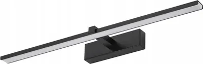 Zdjęcie produktu dla Kinkiet LED nad lustro Venus czarno-biały 12W Neutralna biel 840lm metal wym:5x60x13cm IP44 IdeaLED