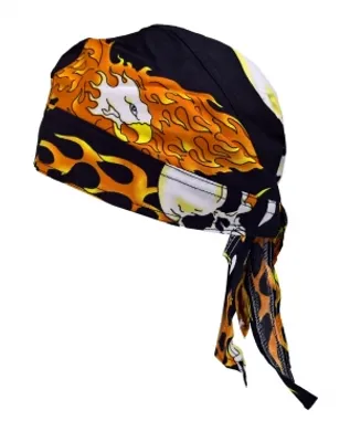 Produktbild von Bandana Kopftuch mit Totenköpfen, Bandana Headscarf with Skulls,Pañuelo pañuelo Con Calaveras,Foulard Bandana Avec des crânes, Pañuelo pañuelo Con Calaveras,Foulard Bandana Avec des crânes