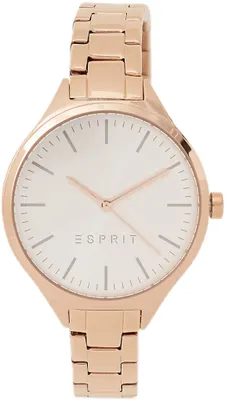 Produktbild von Esprit ES109272006 Damen-Armbanduhr, Roségold-Gehäuse, Metall-Armband