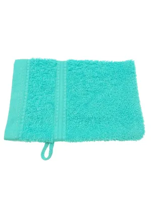 Produktbild von Julie Julsen BIO Waschhandschuh Türkis 15 x 21 cm