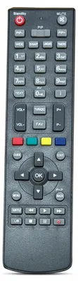 Obrázek produktu pro Dálkové ovládání LEYF pro satelitní televizní přijímače Fransat Tntsat – kompatibilní s zařízeními značek DIGIHOME a TELEFUN