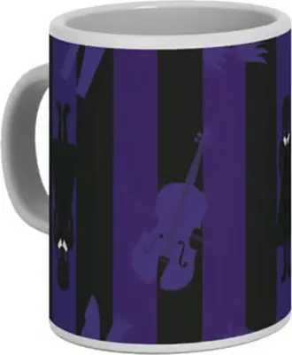 Image de Wednesday - Tasse à café, à motifs, sublimation CD2160 (taille unique) (violet)