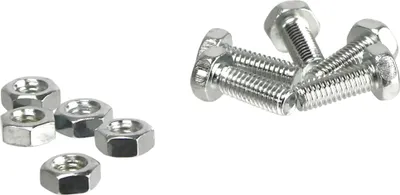 Produktbild von MASTERPROOF, Gewindeschrauben Set, M6x16, DIN 933, SW10, 5 St