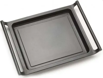 Produktbild von BRA Efficient | Effiziente glatte Grillplatte aus Aluminiumguss, 45 cm, Induktion