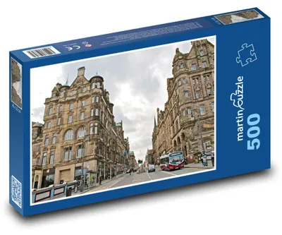 Obrázok produktu pre Puzzle 500 Edinburgh - škótske mesto - martinpuzzle