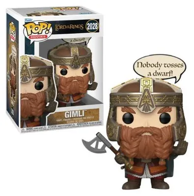 Immagine prodotto di Figurina POP Il Signore degli Anelli - Gimli #2028