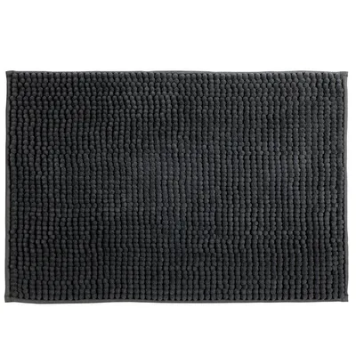 Produktbild von MSV Badteppich/Badematte Teppich - dunkelgrau - 50 x 80 cm