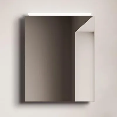 Immagine prodotto di Mobile da bagno a specchio con illuminazione TALOS Mirage 50 x 60 cm - adatto agli ambienti umidi grazie al corpo in alluminio di alta qualità - mobile da bagno a specchio