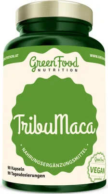 Produktbild von GreenFood Nutrition TribuMaca 90 Kapseln