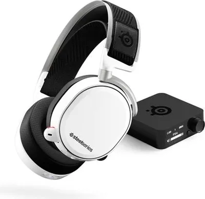 Produktbild von SteelSeries Gaming Headset Kopfhrer Arctis Pro GameDAC Hochwertiger Sound ESS Sabre DAC Wei