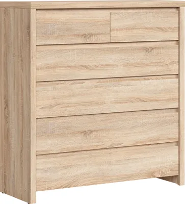 Produktbild von Kommode Soren mit 6 Schubladen, Holzoptik, 104.5cm
