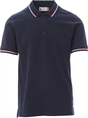 Produktbild von Poloshirt "FRANCE" - Payper Marineblau L