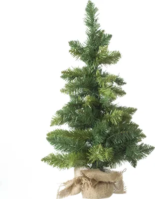 Produktbild von FEERIC | Weihnachtsbaum - Tannenbaum - 70 cm - im Jutesack - Weihnachtsdeko - Mini Christbaum