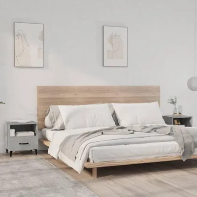 Obrázek produktu pro vidaXL Noční stolky 2 ks. Betonově šedý výrobek ze dřeva