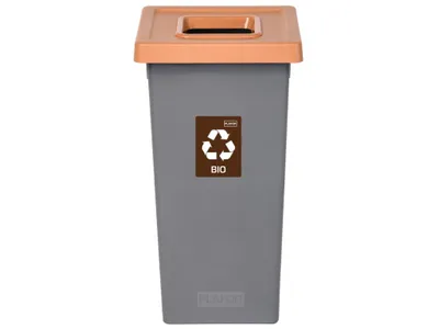 Obrázek produktu pro Igotrend, 719006 Odpadkový koš na směsný odpad 53 l, FIT BIN šedá/hnědá