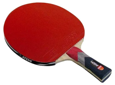 Produktbild von Atemi - Tischtennisschläger PP7934 (Einheitsgröße) (Schwarz/Rot)