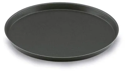 Aluminium Pizzapfanne Ø 36 cm, rund, schwarz, ofenfest