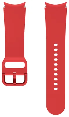 Zdjęcie produktu dla Oryginalny pasek sportowy Samsung Galaxy Watch 4 czerwony 20 mm S/M