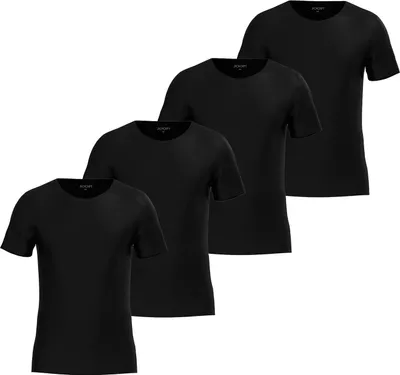 Produktbild von JOOP! Herren Unterziehshirt 4-Pack Everyday - schwarz - Größe S