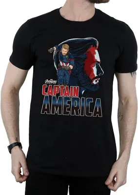 Produktbild von Avengers Infinity War - T-Shirt für Herren BI1006 (M) (Schwarz)
