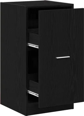 Image de Cabinet de Pharmacie Chêne noir 40 x 41 x 77.5 cm