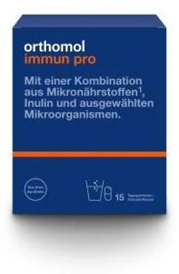 Obrázek produktu pro Orthomol Immun pro granule/kapsle combipack. 15 ks